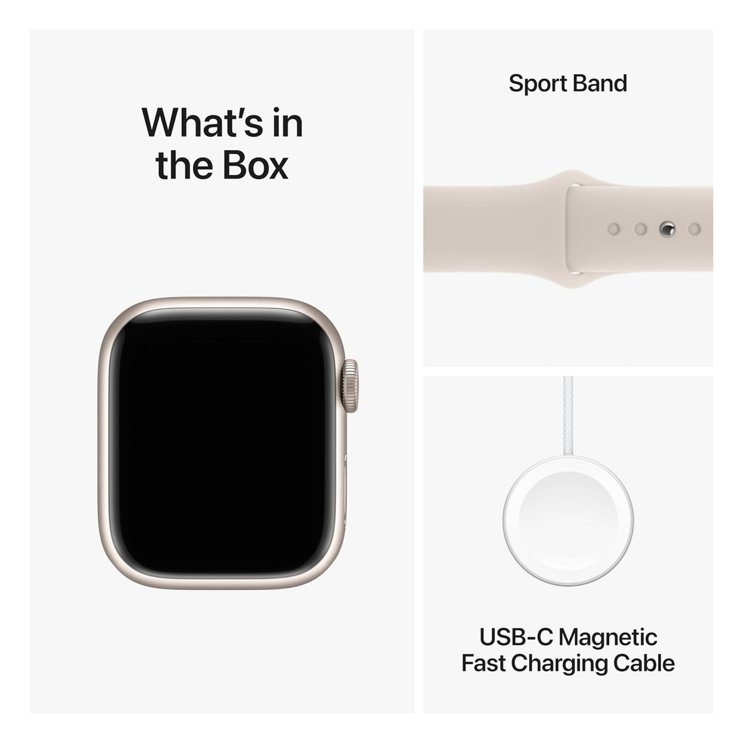 SERIES 9 SMART WATCH WITH APPLE LOGO