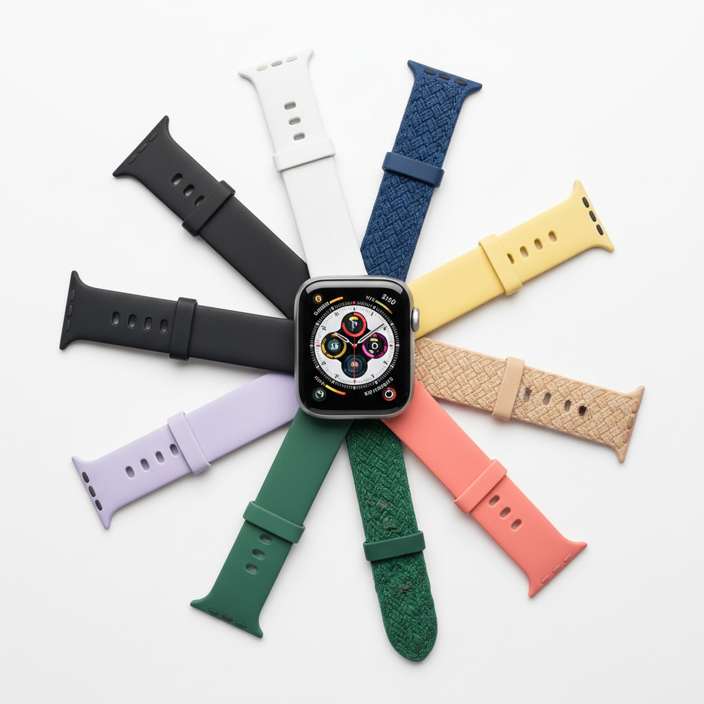 SERIES 9 SMART WATCH WITH APPLE LOGO